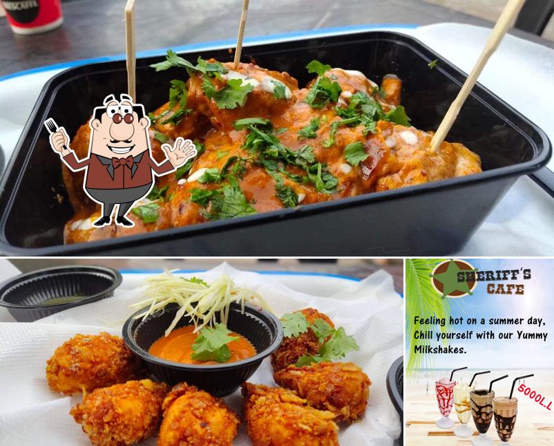 This is the image displaying food and beverage at Sheriff's cafe