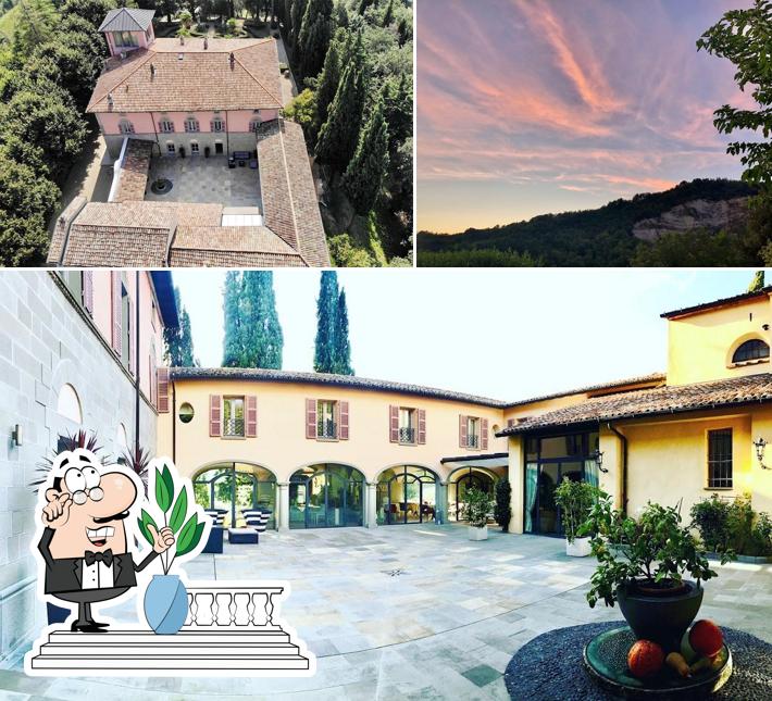 Goditi la vista dagli esterni di Villa Liverzano - Boutique Eco-Agriturismo