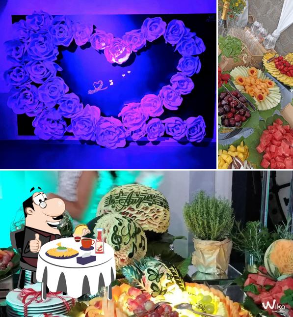 Piatto di formaggi al Villa Mancini