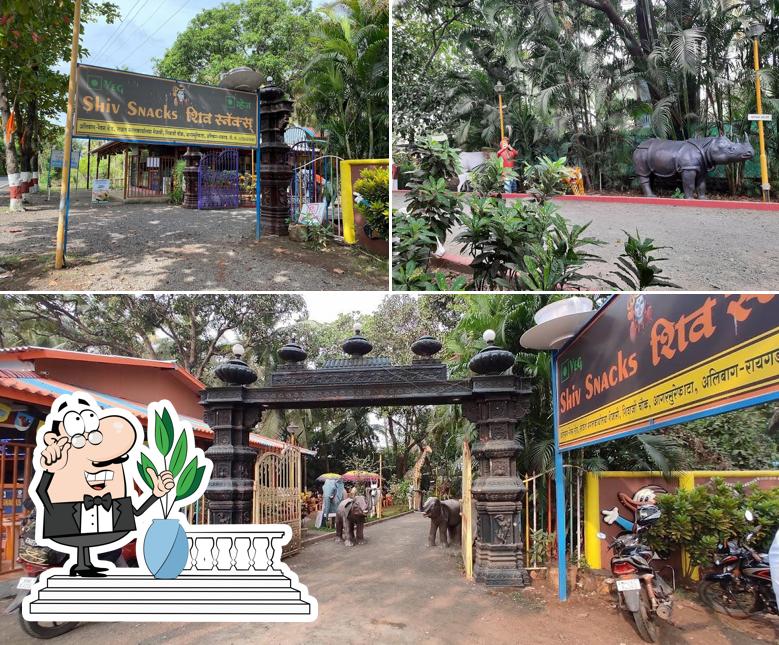 Enjoy the view outside Shiv Snacks
