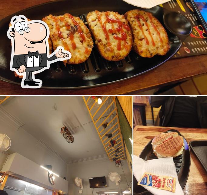 The image of The Chai Theka’s interior and food