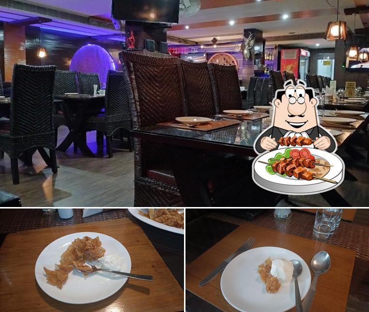 Food at Indian Pagoda Chinese Restaurant