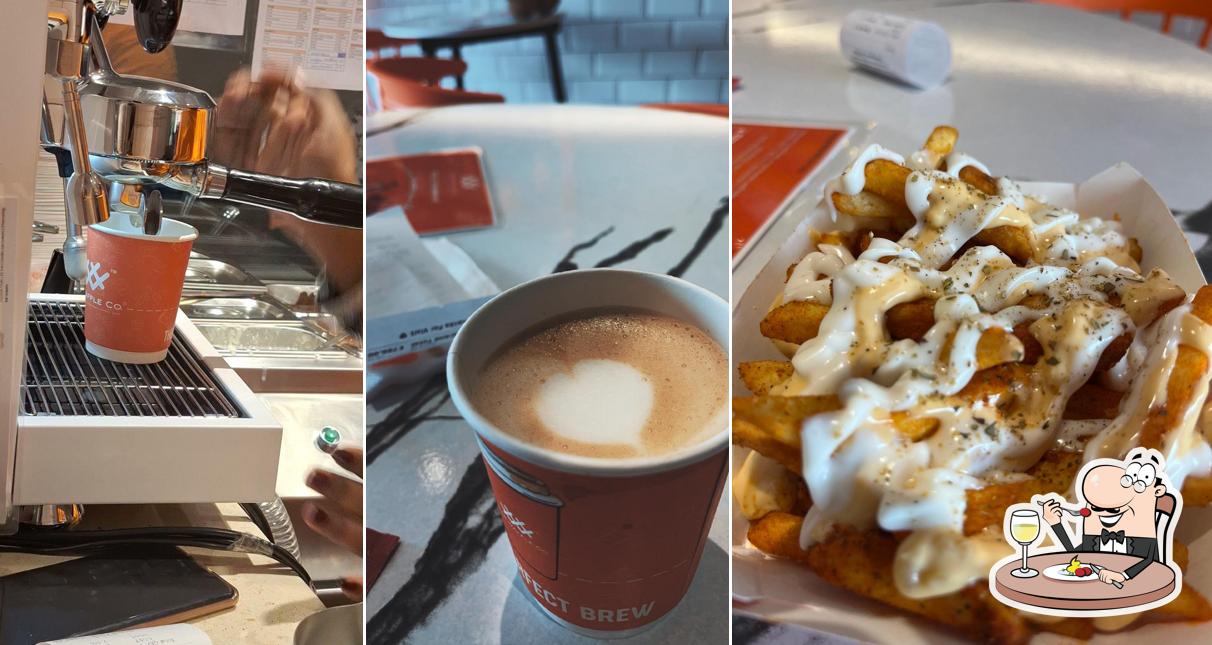 Food at The Waffle Co & Karr's Kitchen