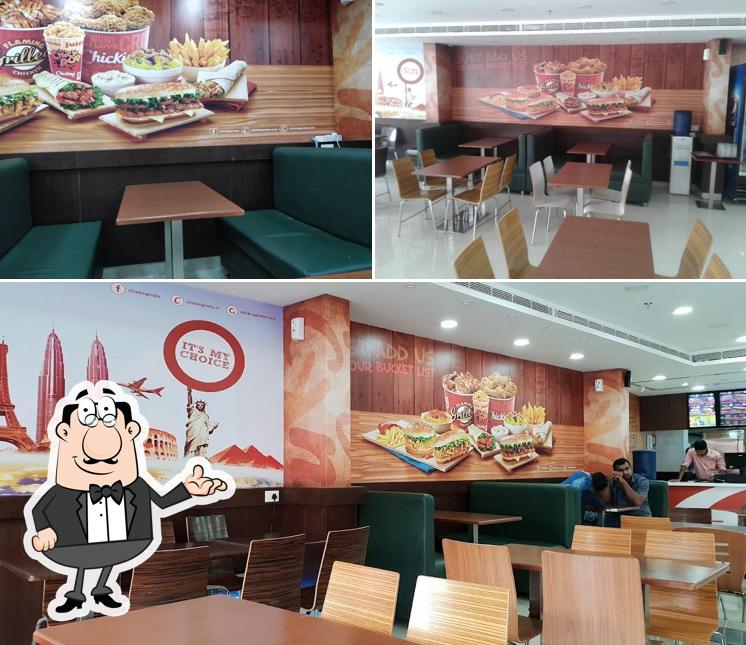 The interior of ChicKing