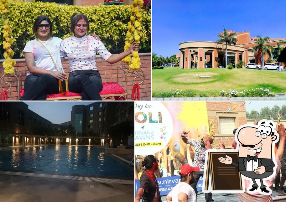 You can get some fresh air outside NIRVANA Luxury Hotel I Ludhiana