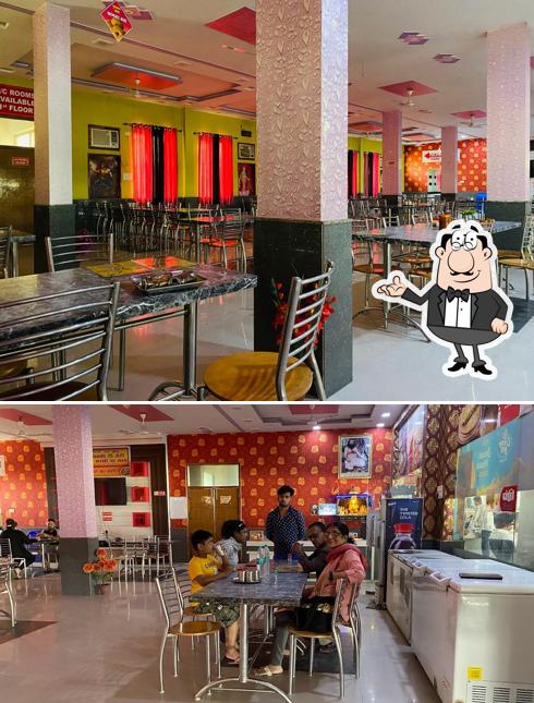The interior of 140% Pure Veg Gulshan Dhaba