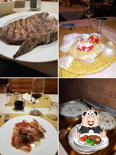 Bistecca al Albergo Ristorante La Macchia