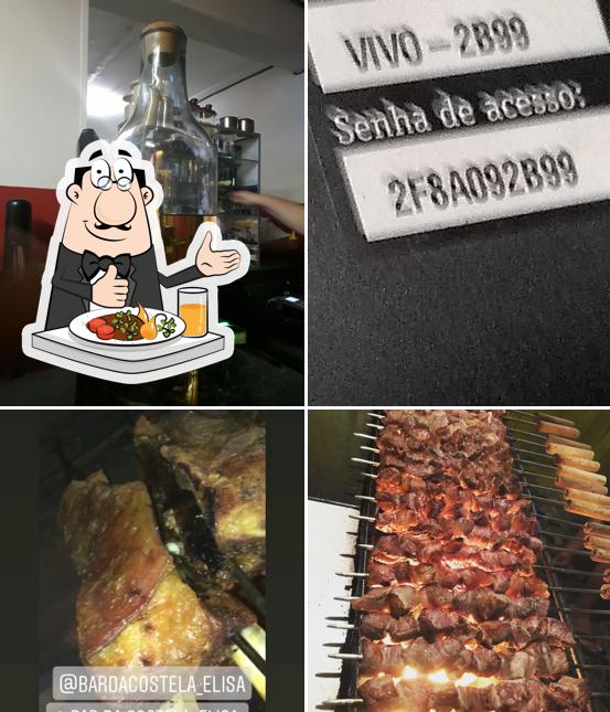 Comida em Bar Da Costela