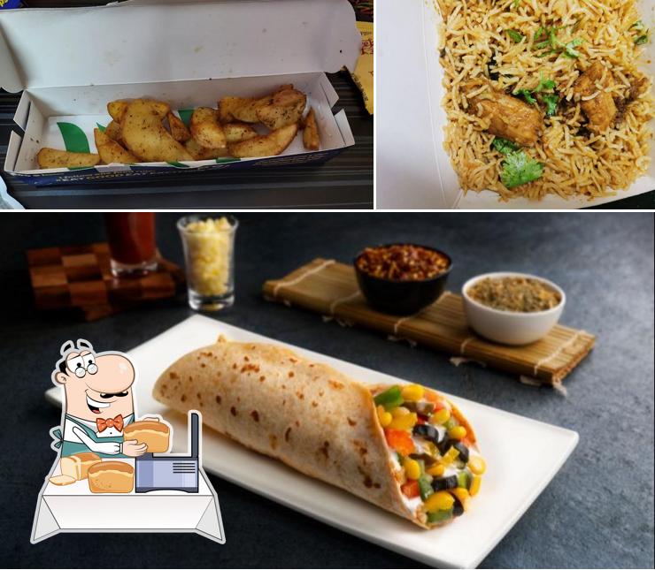 Garlic bread at Faasos