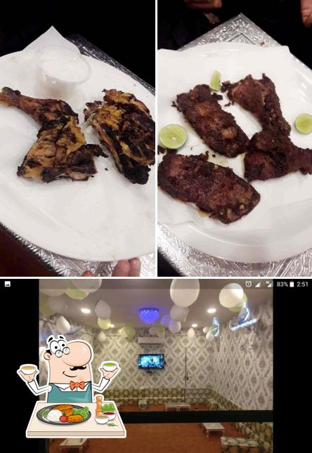 The image of Malik Al Mandi’s food and interior