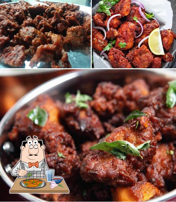 Chicken wings at New Raj Catering