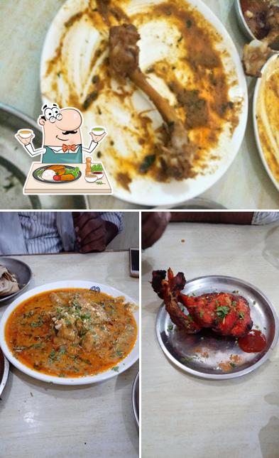 Food at Sattar Mutton Hotel