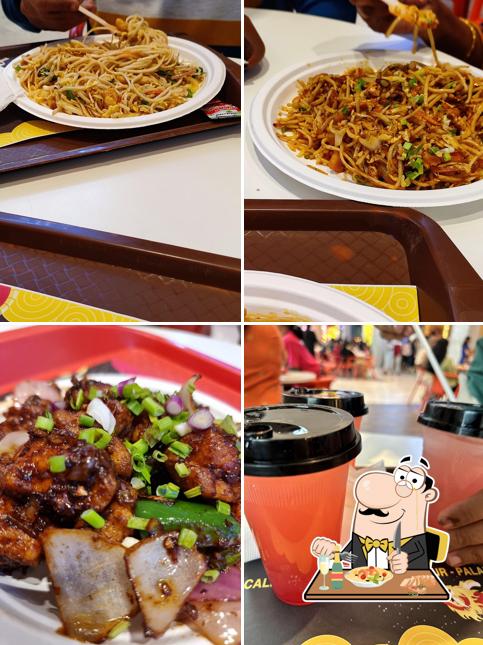 Pad thai at Rice and Noodles