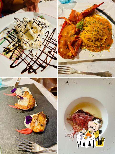 Platti al Ristorante "Settimo Cielo"