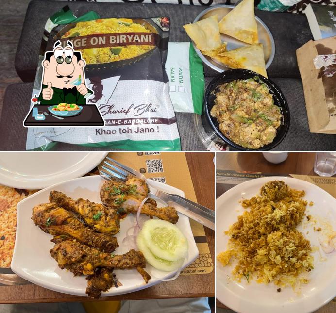 The restaurant's food and beverage