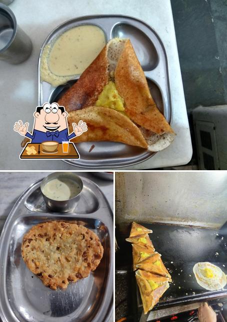 Food at Shri Raghavendra Bhavana Hotel