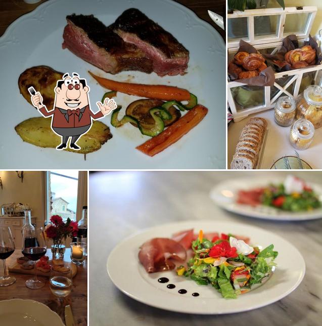 Cibo al Agriturismo Villa il Castagno Wine Resort & Restaurant