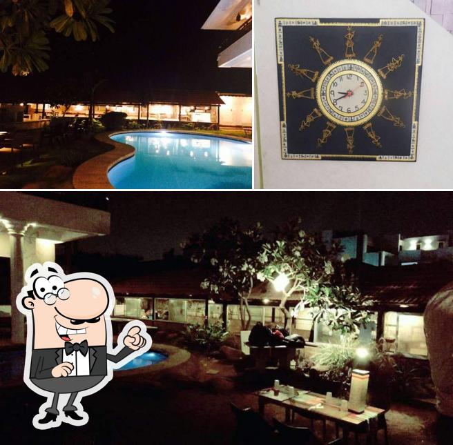 Enjoy the view outside The Beach Club