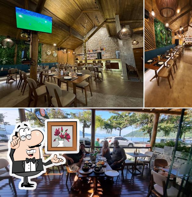 O interior do Cambucá Bar & Restaurante