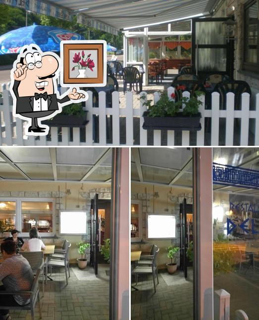 L'intérieur de Restaurant Delphi