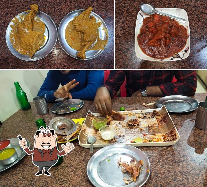 Chocolate mousse at Khana Khazana