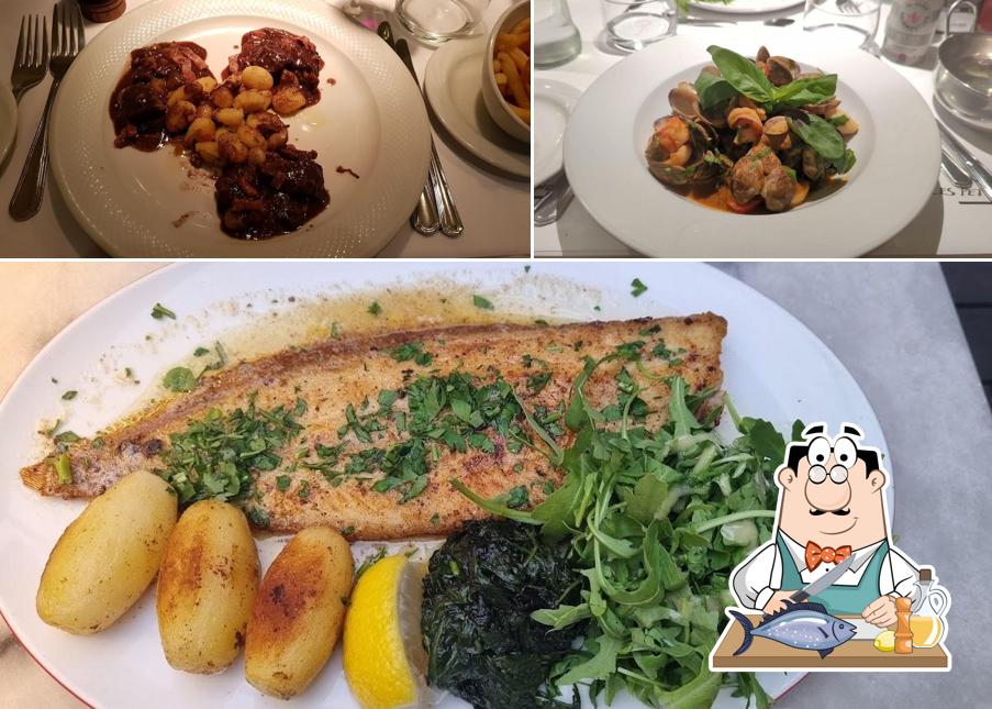 Saumon grillé à Les Petits Oignons