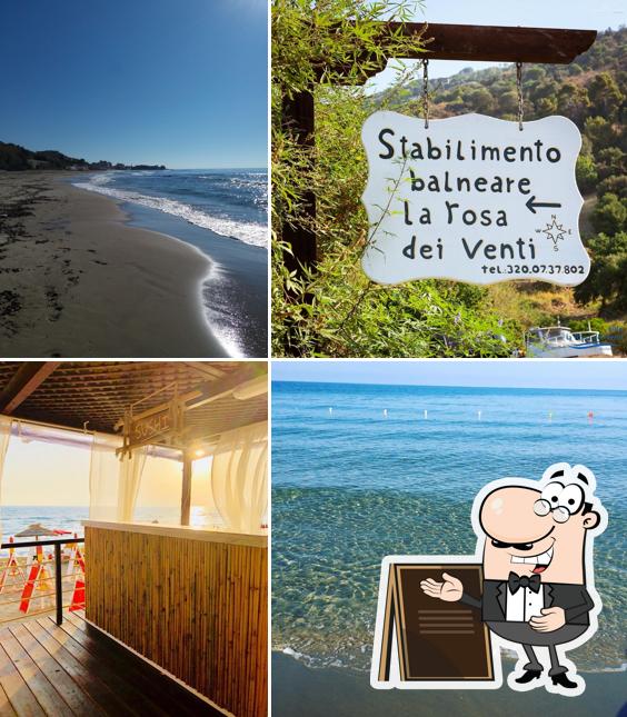 Goditi la vista dagli esterni di Lido La Rosa dei Venti