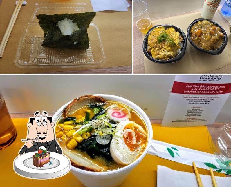 Torta al cioccolato al Onigiri Raku