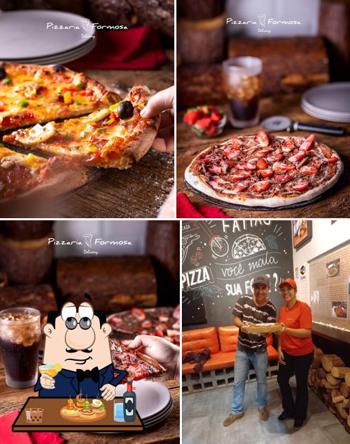 Bruschettas em Pizzaria Formosa