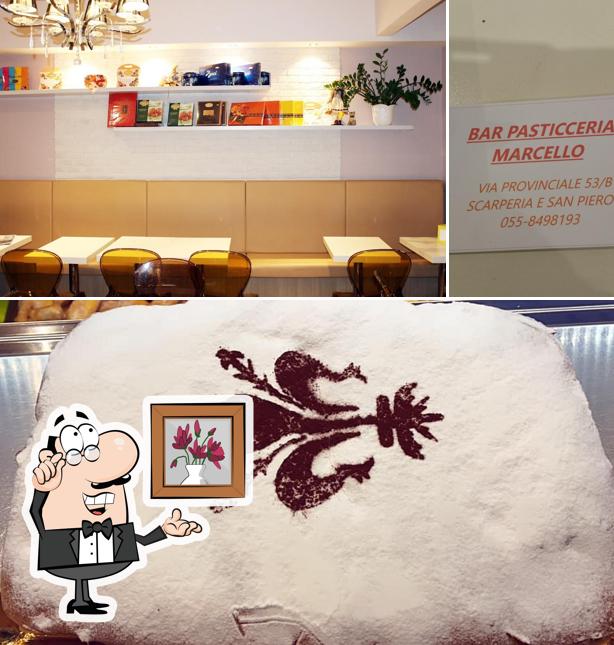 Dai un'occhiata agli interni di Pasticceria Bar Marcello