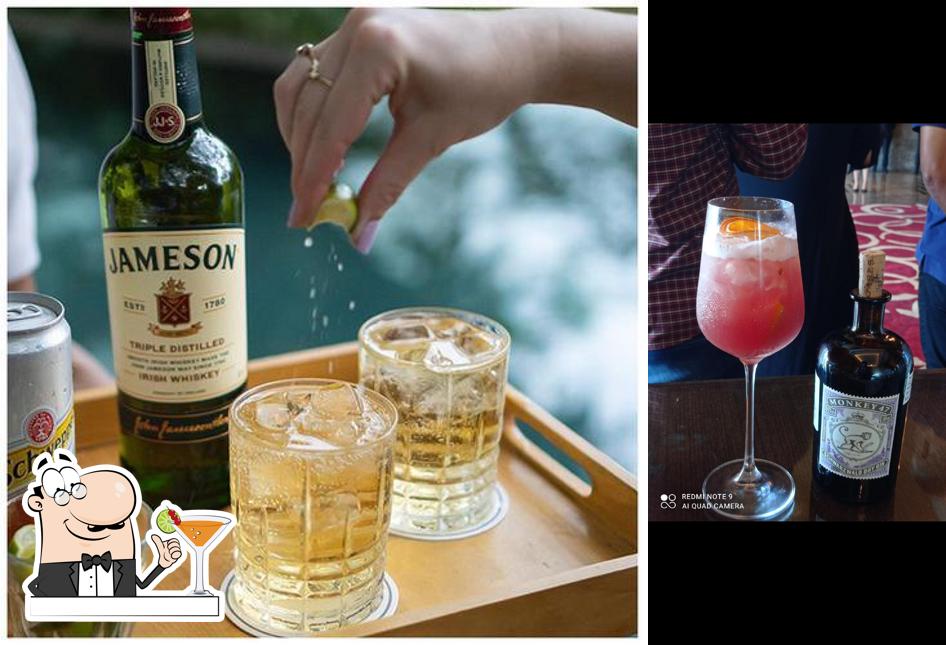 Get a drink from the menu