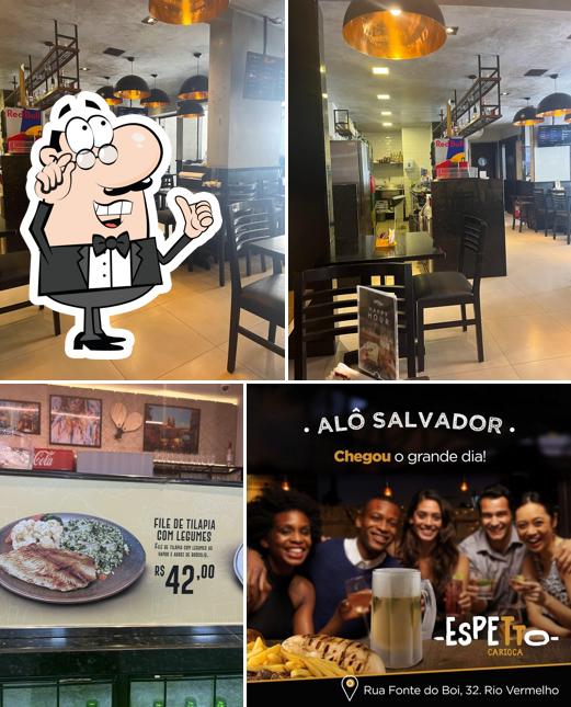 O interior do Espetto Carioca Salvador