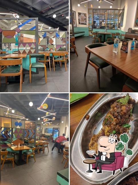 The interior of Junior Kuppanna - Forum Mall, Chennai