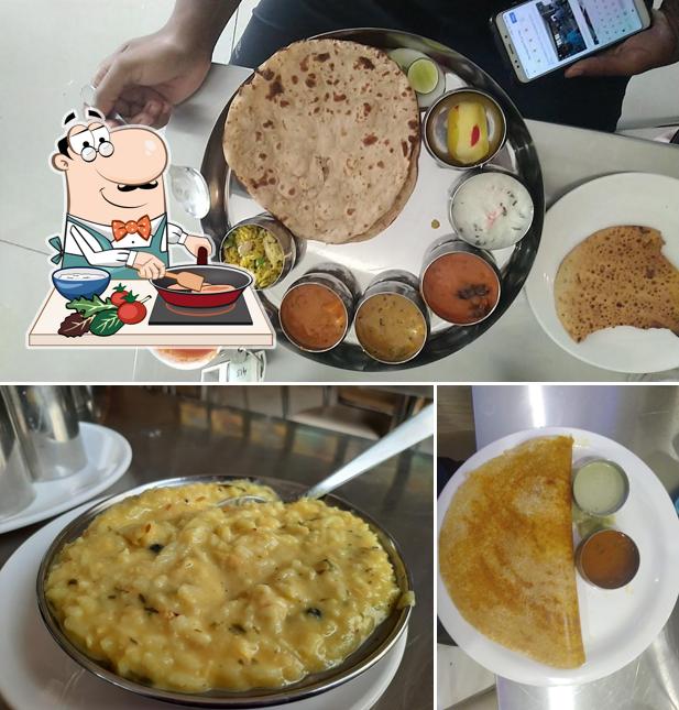 Chicken curry at Nandagokula Pure Veg