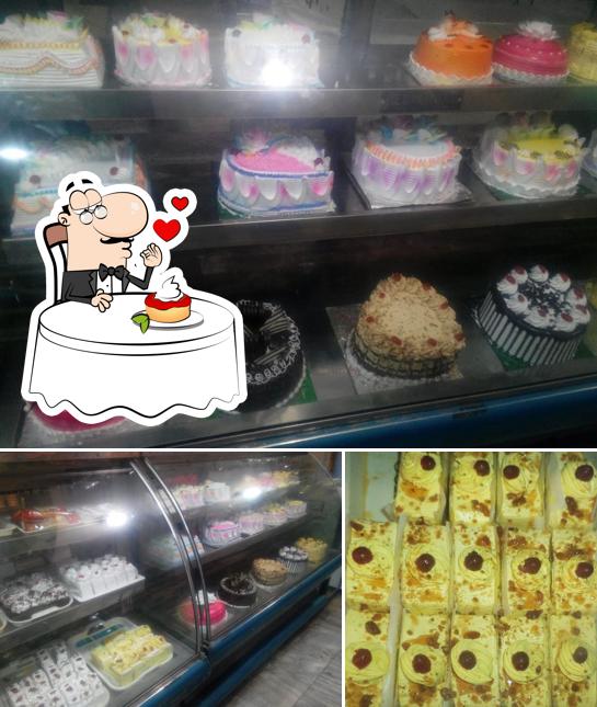 Sahib Confectionery & Bakery serves a range of sweet dishes