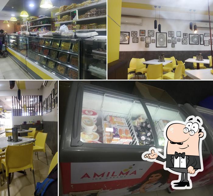 The interior of Selvalakshmi Bakery & Sweets
