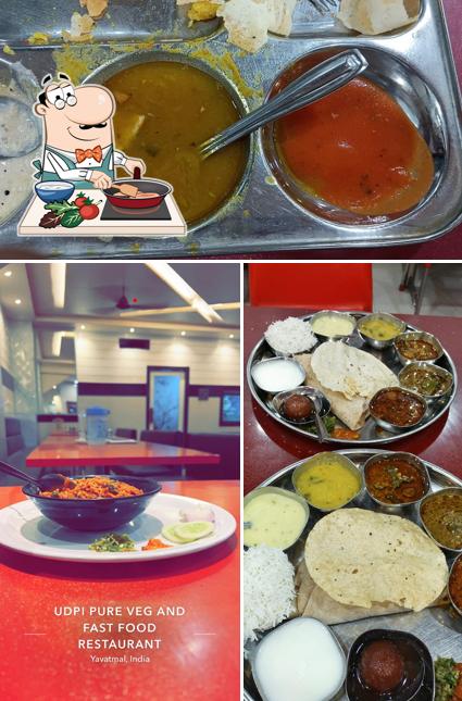 Chicken curry at Udupi Pure Veg Restaurant N Fast Food