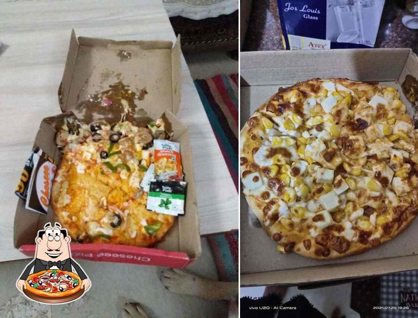 Try out pizza at Cheseee Pizza