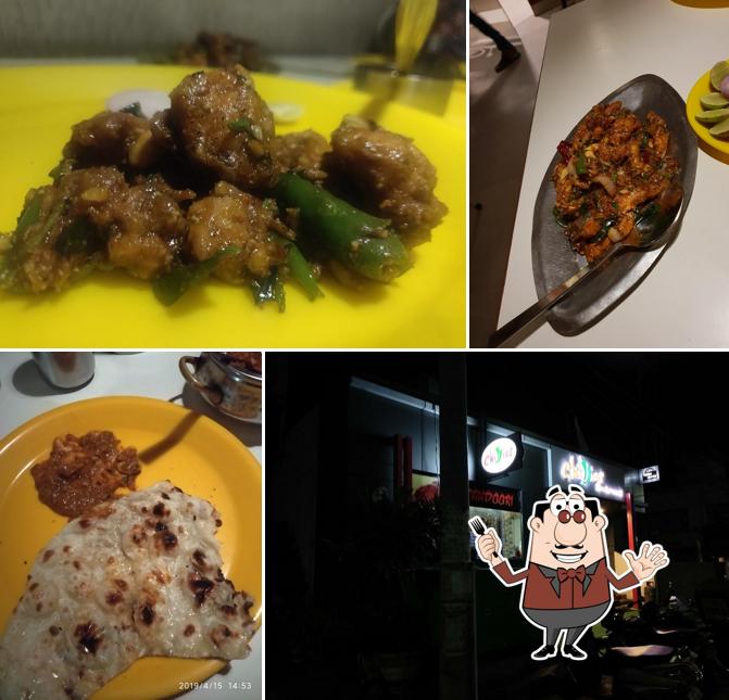 Food at Chillies Restaurant