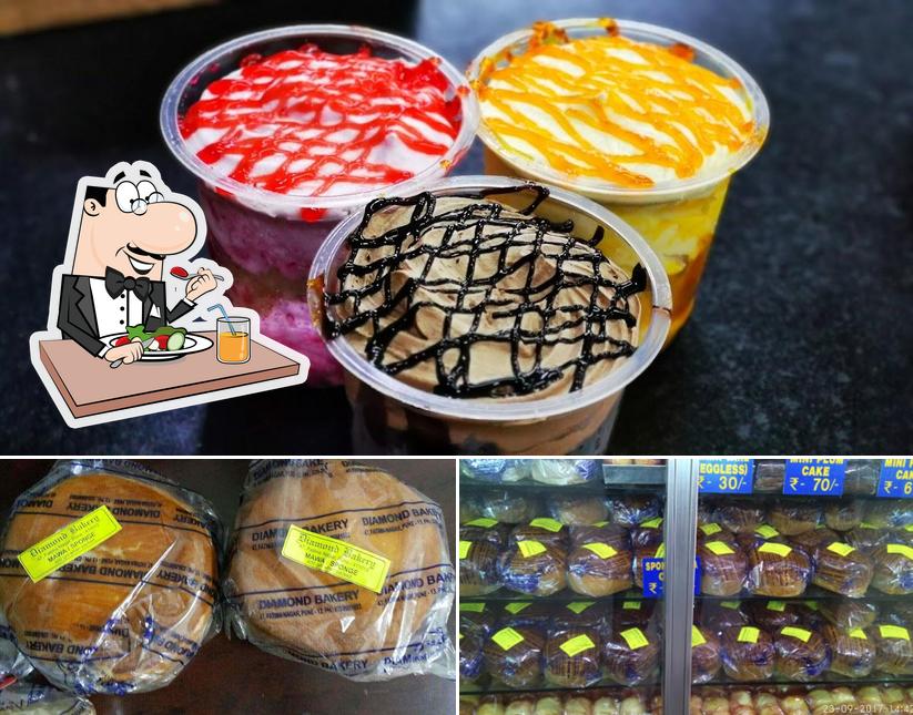 Food at Diamond Bakery