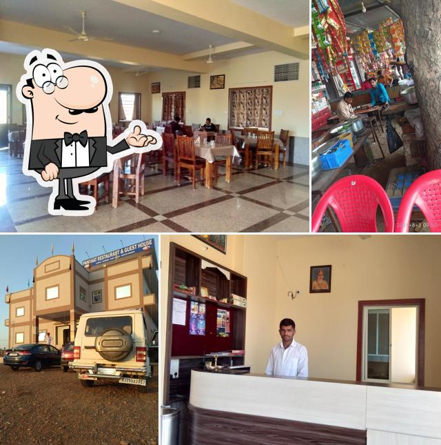 The interior of Panghat Restaurant & Guest House Balesar