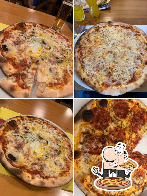 Scegli tra le svariate varianti di pizza
