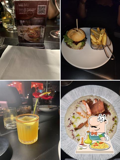 Comida em HUB Food Art Lounge