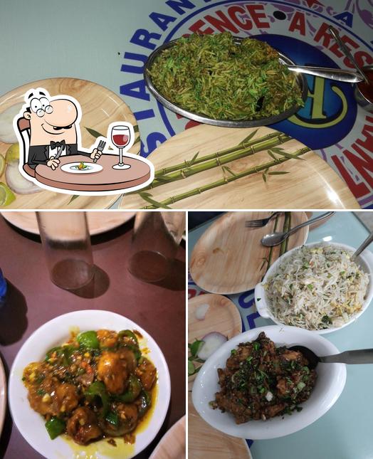 Food at Rajdhani Restaurant