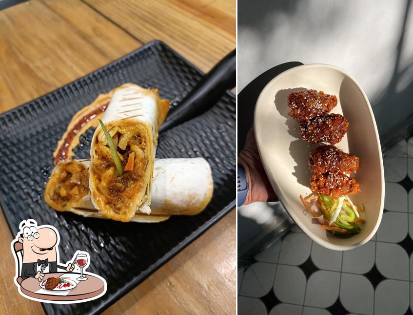 Pick meat dishes at Gulli's cafe