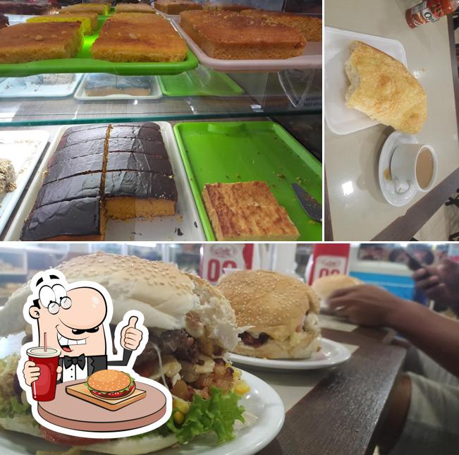 Consiga um hambúrguer no Panificadora e Pizzaria Areal