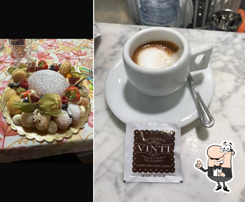 Gli interni di Pasticceria Caffetteria Vinti