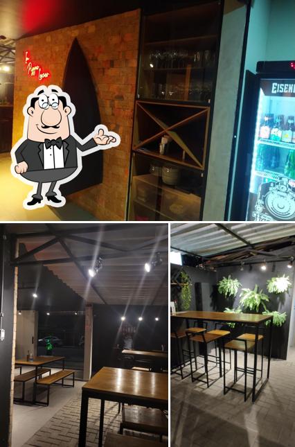 Sente em uma das mesas no Pizzaria Sempre Pizza - Feira de Santana