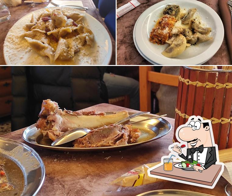 Cibo al Ristorante Genzianella