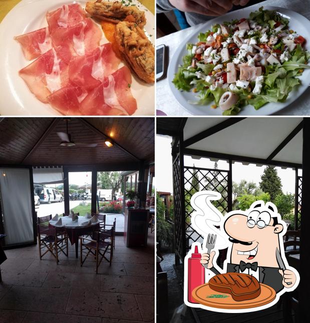 Prova i un pasto a base di carne a Ristorante Pizzeria Al Molinetto
